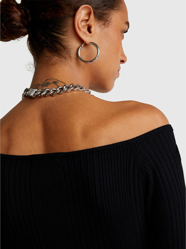 BOAT-NECK SWEAT.L/S Women image number 4